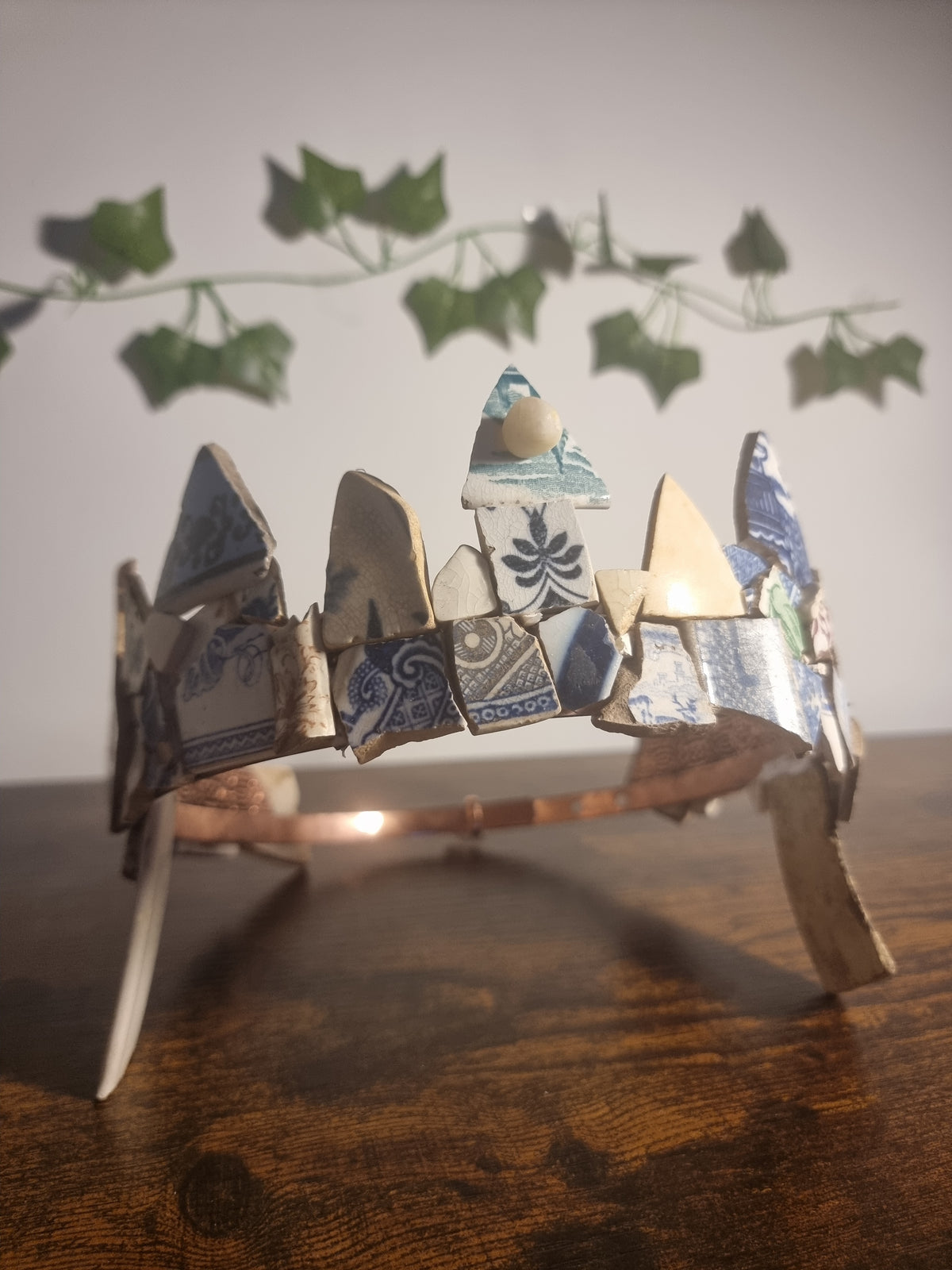 Pottery shard art