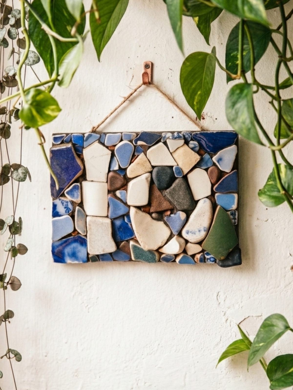 Custom Mosaic Door Plaques